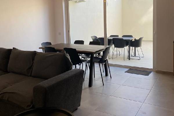 Stylish dining area